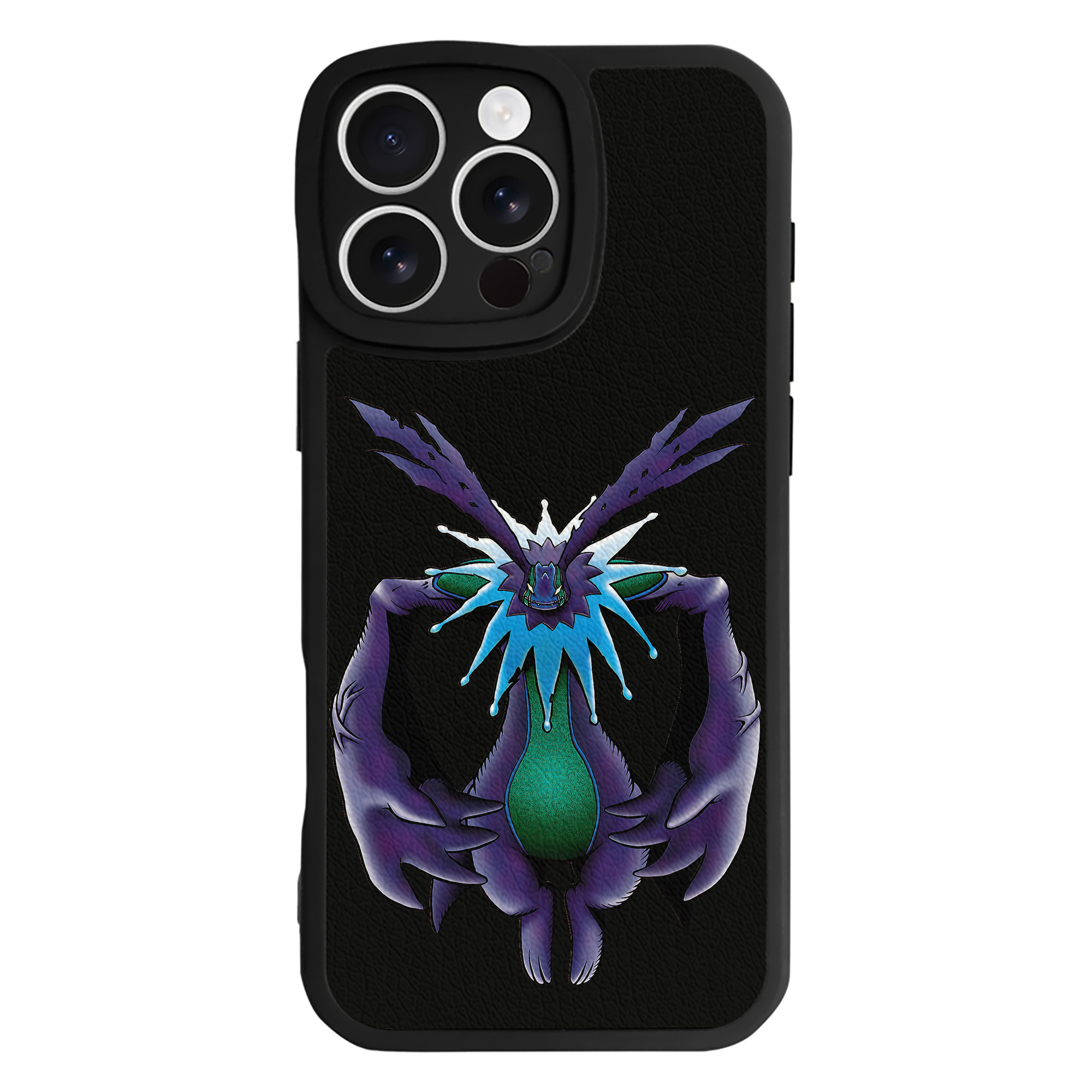 （画像用） Digimon デジタルモンスター/デジモン 【iPhone 16シリーズ対応】シリコンスマホケース（レザー調） 材質：シリコン